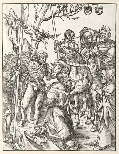 Sankt Jakob den Stores martyrium af Lucas Cranach