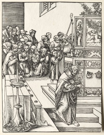 St. Johns martyrium af Lucas Cranach