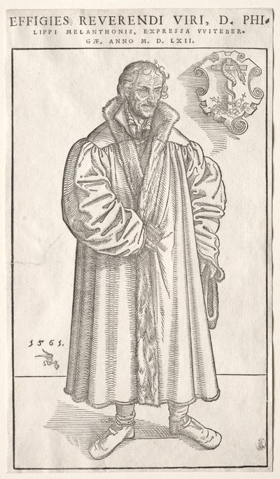 Philip Melanchthon af Lucas Cranach