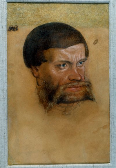 Formodet portræt af arkitekten Konrad Krebs af Lucas Cranach