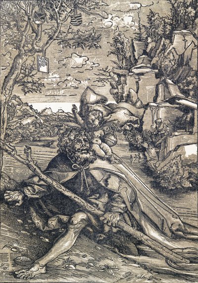 Sankt Christopher, 1506-9 af Lucas Cranach