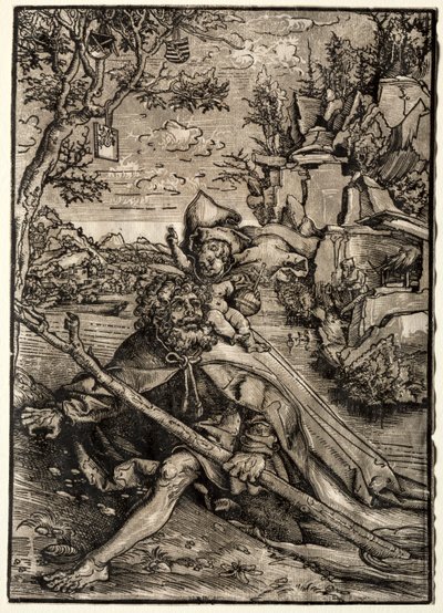 St. Christopher af Lucas Cranach