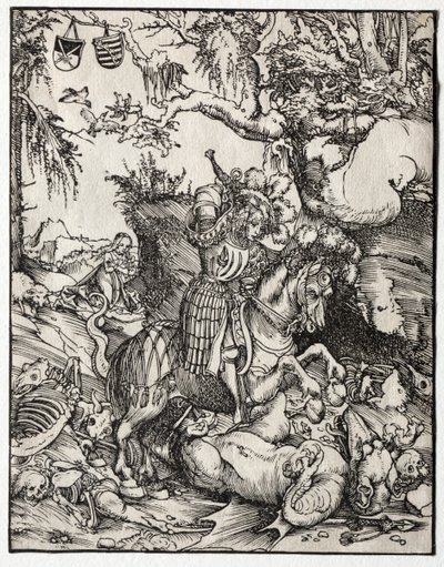 St. George dræber dragen af Lucas Cranach