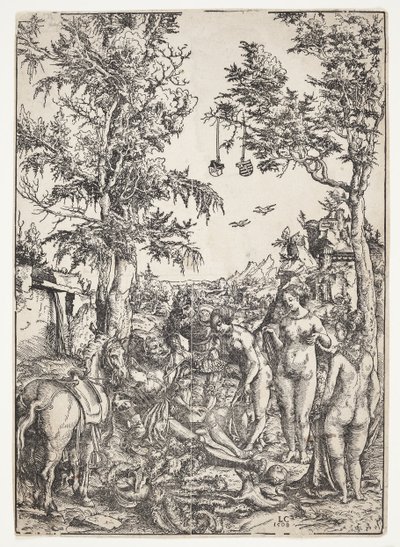 Paris-dommen af Lucas Cranach d.Æ.