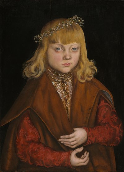 En prins af Sachsen, ca. 1517. af Lucas Cranach the Elder
