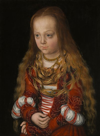 En prinsesse af Sachsen af Lucas Cranach the Elder