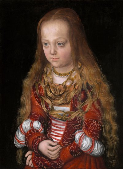 En prinsesse af Sachsen af Lucas Cranach the Elder