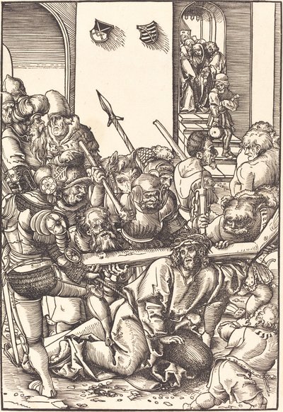 Kristus der bærer korset af Lucas Cranach the Elder