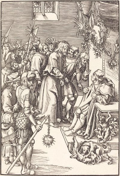 Kristus før Kajfas af Lucas Cranach the Elder