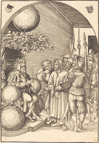 Kristus før Herodes af Lucas Cranach the Elder