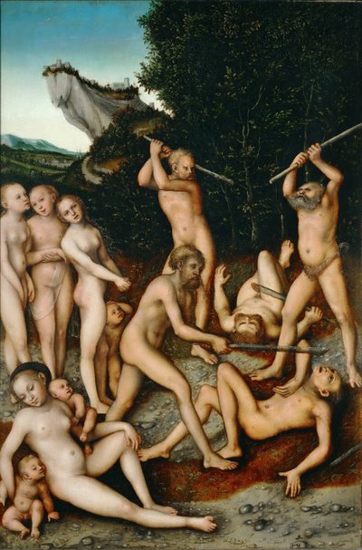 Jalousiens frugter (sølvalderen) af Lucas Cranach the Elder