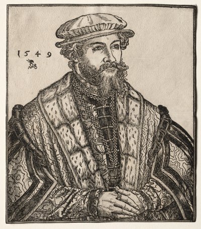 dr Christian Bridge, 1549. af Lucas Cranach the Elder