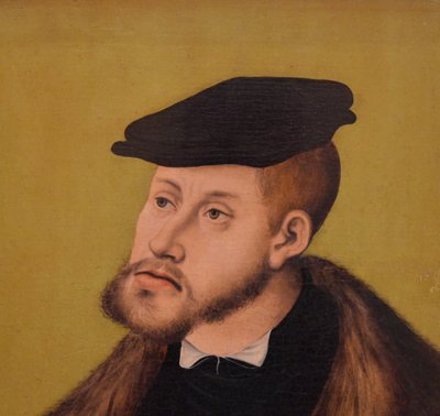Tysk: Bildnis Kaiser Karls V. Portræt af kejser Karl V. af Lucas Cranach the Elder