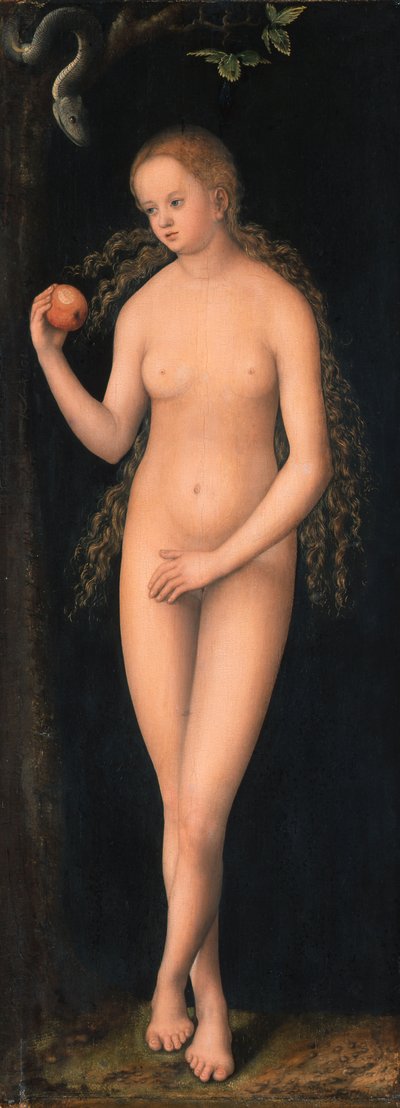 Tysk: Eva Eve af Lucas Cranach the Elder