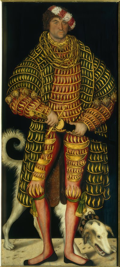 Hrzg. Heinrich d. From v. Sachsen / Cranach af Lucas Cranach the Elder