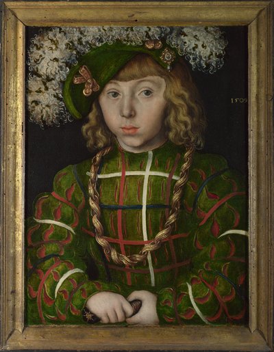 John Frederick I, kurfyrste af Sachsen 1503-1554, 1509 af Lucas Cranach the Elder