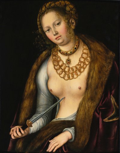 Lucretia af Lucas Cranach the Elder