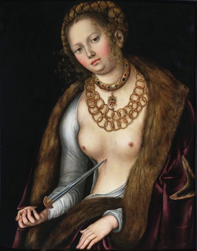 Lucretia af Lucas Cranach the Elder