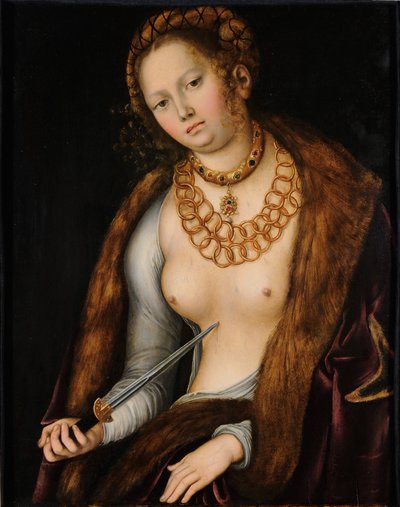 Lucretia af Lucas Cranach the Elder