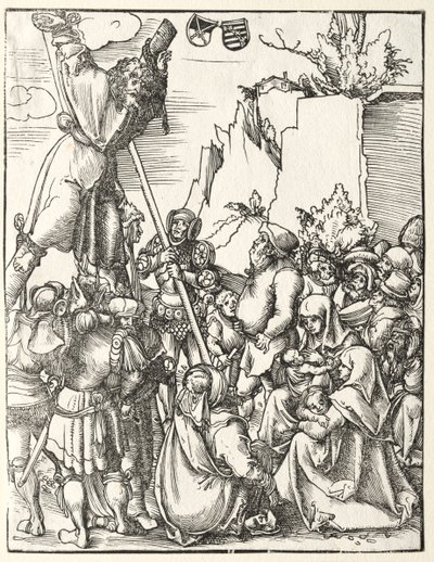 St. Andrews martyrium. af Lucas Cranach the Elder