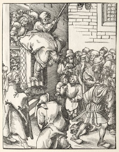 Sankt Jakob den Mindre Martyrium. af Lucas Cranach the Elder