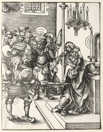Sankt Thomas martyrium. af Lucas Cranach the Elder
