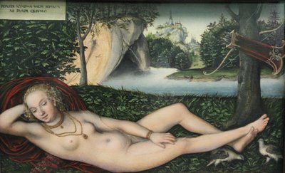 Nymfe ved kilden af Lucas Cranach the Elder