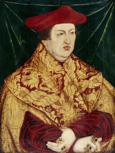 Portræt af kardinal Albrecht af Brandenburg af Lucas Cranach the Elder