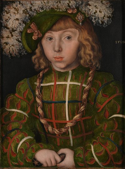 Portræt af Johannes Frederik I, den storsindede af Lucas Cranach the Elder