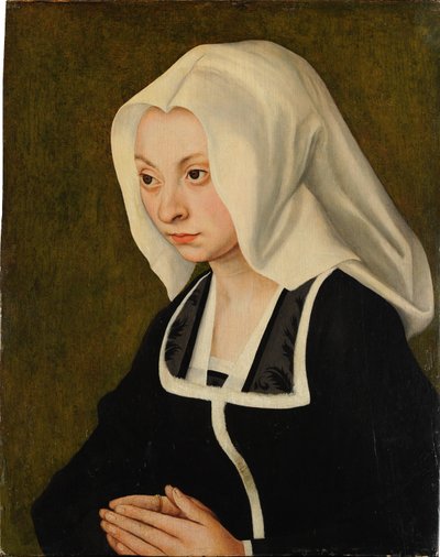 Portræt af en kvinde af Lucas Cranach the Elder