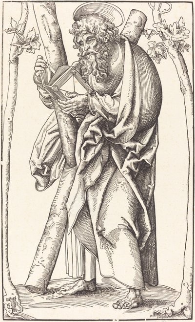 Sankt Andreas af Lucas Cranach the Elder