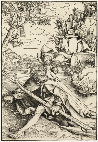 Sankt Kristoffer af Lucas Cranach the Elder