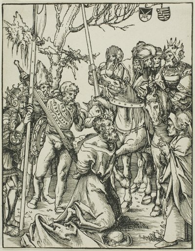 Sankt Jakob den Store, fra Apostlenes martyrium af Lucas Cranach the Elder