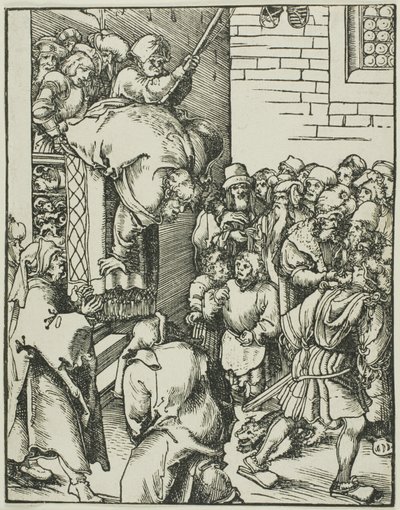 Sankt Jakob den Mindre, Apostlenes martyrium af Lucas Cranach the Elder