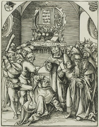 Sankt Judas, fra Apostlenes martyrium af Lucas Cranach the Elder