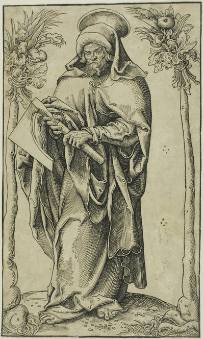 Sankt Matthias, fra Kristus, apostlene og Sankt Paulus af Lucas Cranach the Elder