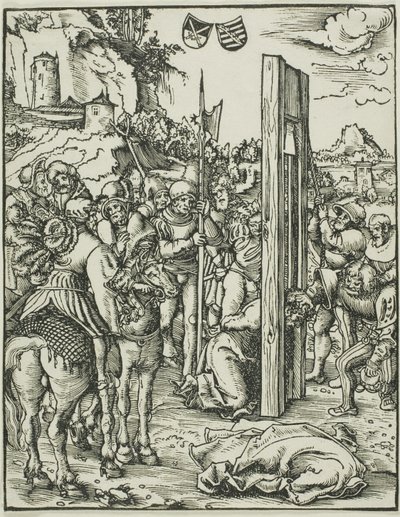 Sankt Matthias, fra Apostlenes martyrium af Lucas Cranach the Elder