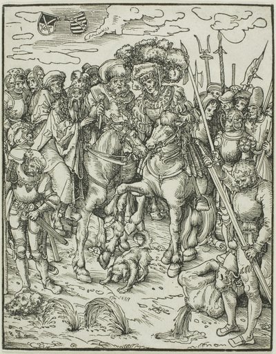 Sankt Paulus, fra Apostlenes martyrium af Lucas Cranach the Elder