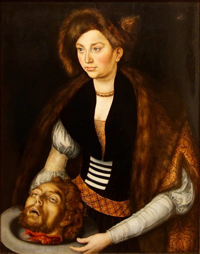 Salome med Johannes Døberens hoved








 Alternativ(e) titel(r):  Salome med Johannes Døberens hoved af Lucas Cranach the Elder