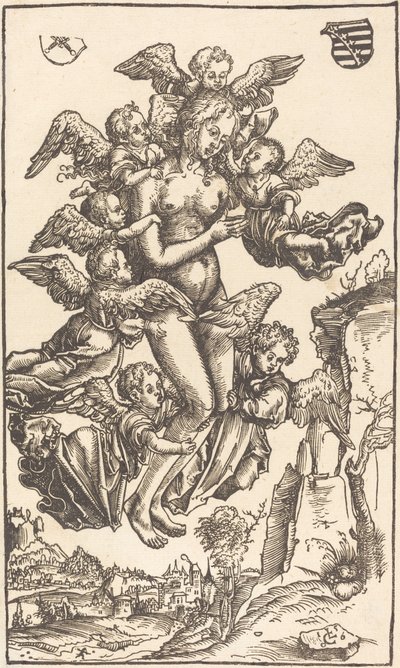 Den hellige Maria Magdalenes ekstase af Lucas Cranach the Elder