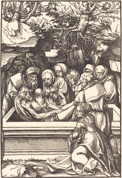 Begravelsen af Lucas Cranach the Elder