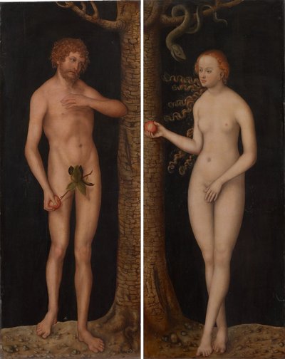 Menneskets fald af Lucas Cranach the Elder