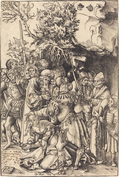 Sankt Barbaras martyrium af Lucas Cranach the Elder