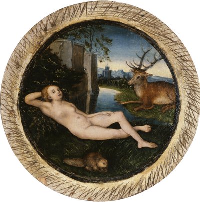 Forårets nymfe af Lucas Cranach the Elder