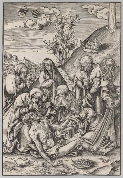 The Passion: The Lamentation, 1509. af Lucas Cranach the Elder