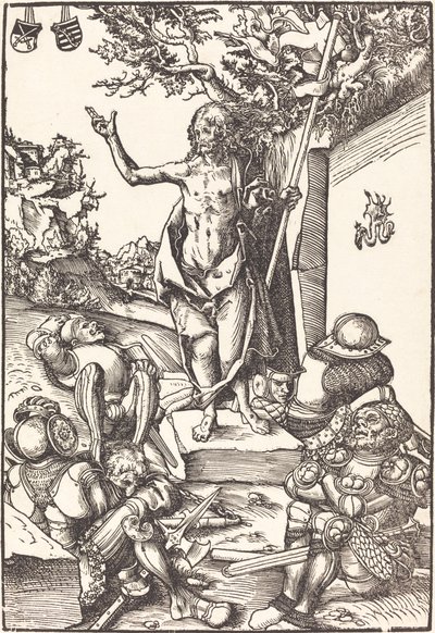 Opstandelsen af Lucas Cranach the Elder
