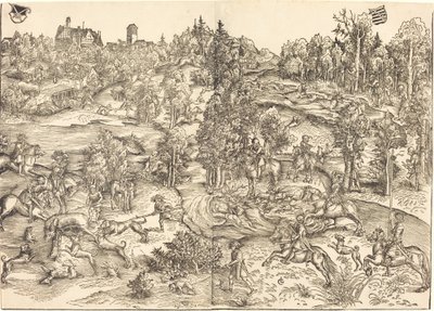 Hjortejagten af Lucas Cranach the Elder