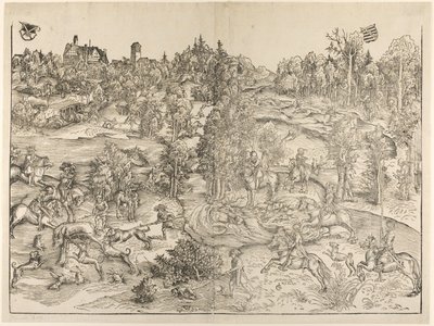 Hjortejagten af Lucas Cranach the Elder