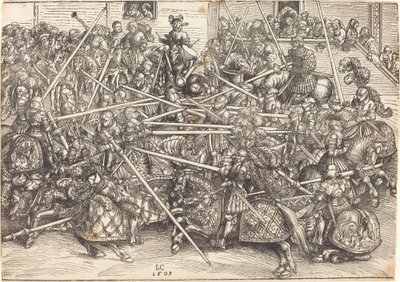 Den tredje turnering af Lucas Cranach the Elder