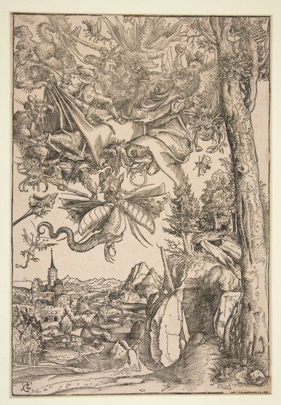 Sankt Anthonys trængsler af Lucas Cranach the Elder